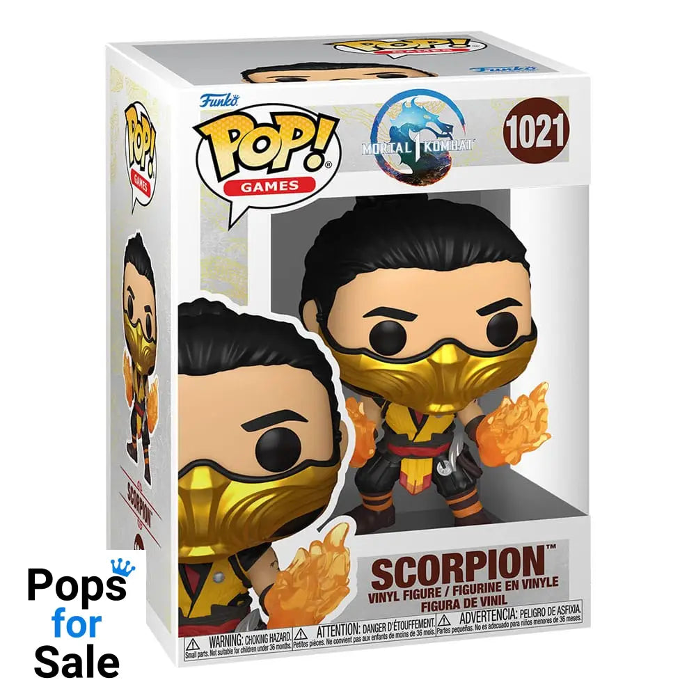 Mortal Kombat POP! Games Vinyl Figure Scorpion 9 cm
