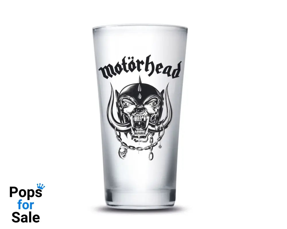 Motörhead Pint Glass Logo
