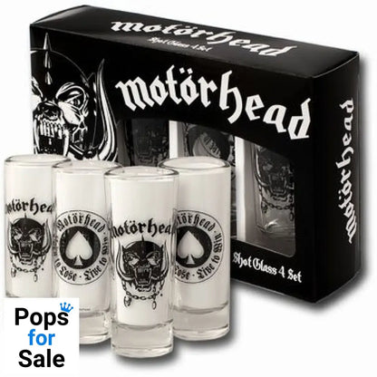 Motörhead Shotglass 4-Pack
