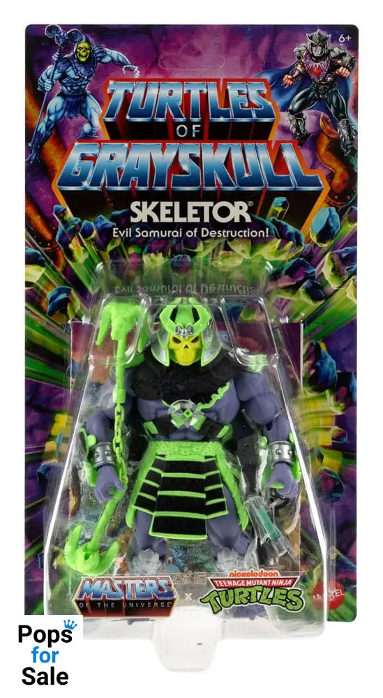 MOTU x TMNT: Turtles of Grayskull Action Figure Skeletor 14 cm
