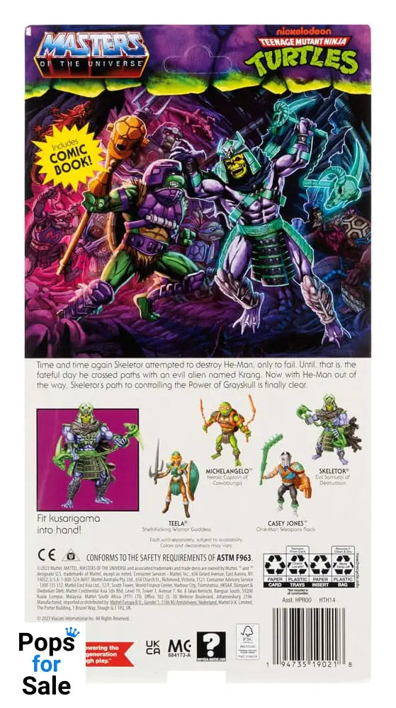 MOTU x TMNT: Turtles of Grayskull Action Figure Skeletor 14 cm