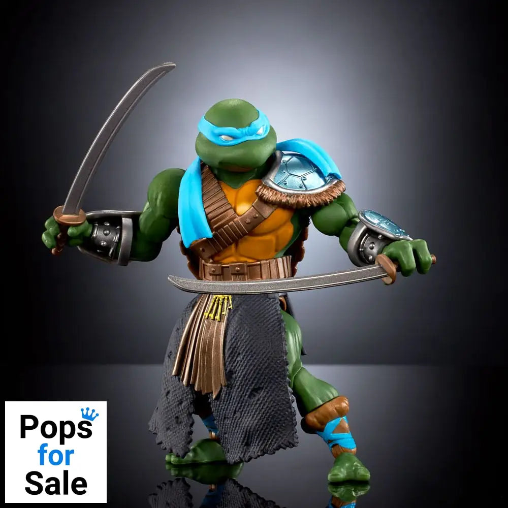 MOTU x TMNT: Turtles of Grayskull Action Figure Stealth Armor Leonardo 14 cm