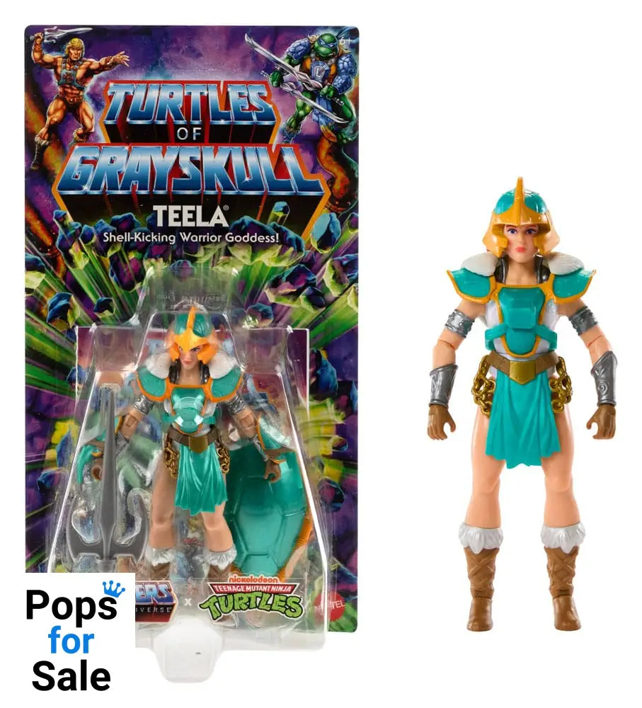 MOTU x TMNT: Turtles of Grayskull Action Figure Teela 14 cm Action figures
