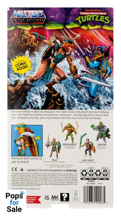 MOTU x TMNT: Turtles of Grayskull Action Figure Teela 14 cm