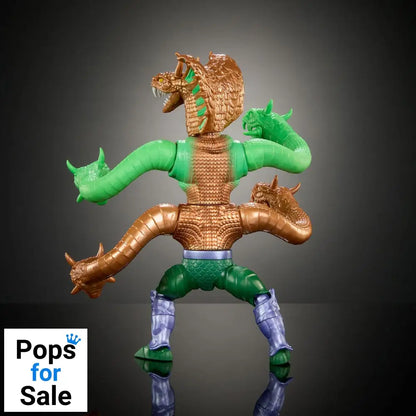 MOTU x TMNT: Turtles of Grayskull Deluxe Action Figure King Hiss 14 cm