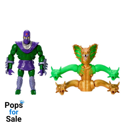 MOTU x TMNT: Turtles of Grayskull Deluxe Action Figure King Hiss 14 cm