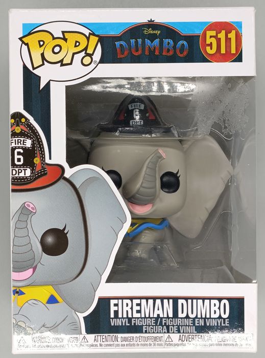#511 Fireman Dumbo - Disney (Dumbo Live Action) - Box Damaged Funko POP