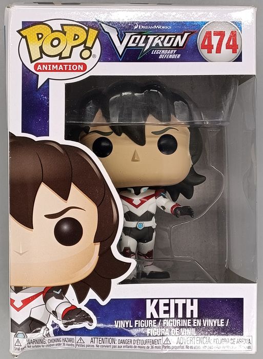 474 Keith - Voltron - Funko POP - Box Damaged