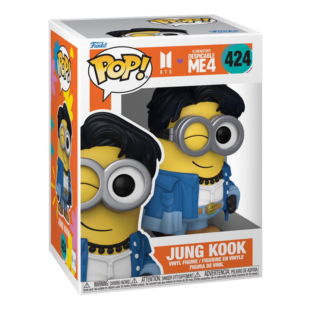 424 Jung Kook - Minions x BTS - Rocks Funko POP Preorder