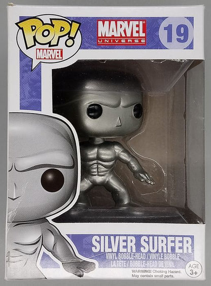 19 Silver Surfer - Marvel - Funko POP - Box Damaged