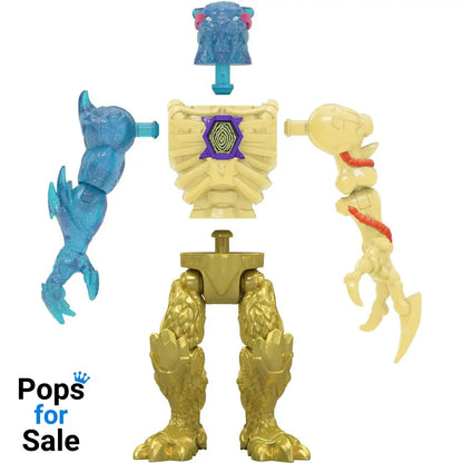 Mr. Beast Lab Hybrids Series 2 Mini Figuren 2er-Pack Lab-Bot vs Gid Skeleton 11 cm