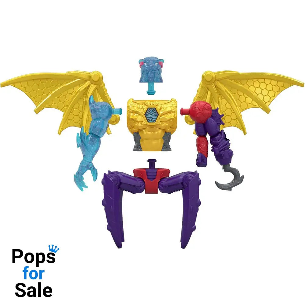 Mr. Beast Lab Hybrids Series 2 Mini Figuren 2er-Pack Spider vs Energy Panther 11 cm