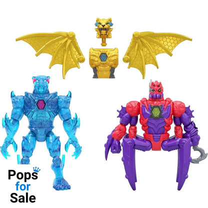 Mr. Beast Lab Hybrids Series 2 Mini Figuren 2er-Pack Spider vs Energy Panther 11 cm