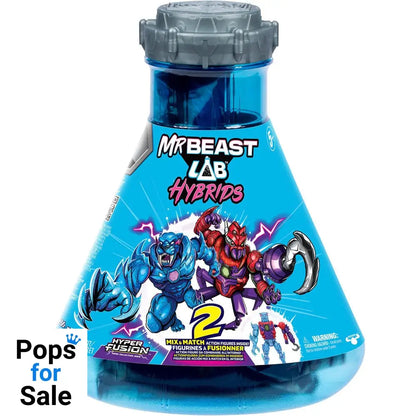 Mr. Beast Lab Hybrids Series 2 Mini Figuren 2er-Pack Spider vs Energy Panther 11 cm