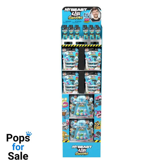 Mr. Beast Lab Swarms Mini Figures 12-pack 3 cm Display (56) Mini-figures