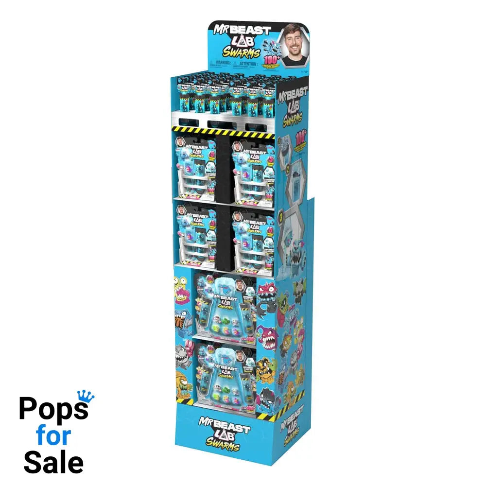 Mr. Beast Lab Swarms Mini Figures 12-pack 3 cm Display (56)