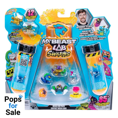 Mr. Beast Lab Swarms Mini Figures 12-pack Mega Lab 1 3 cm Assortment (4)