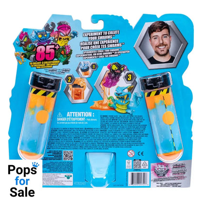 Mr. Beast Lab Swarms Mini Figures 12-pack Mega Lab 3 3 cm Assortment (4)
