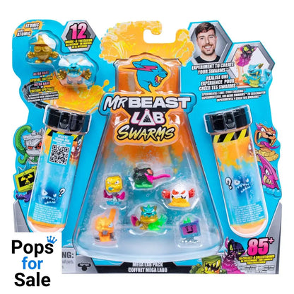Mr. Beast Lab Swarms Mini Figures 12-pack Mega Lab 3 3 cm Assortment (4)
