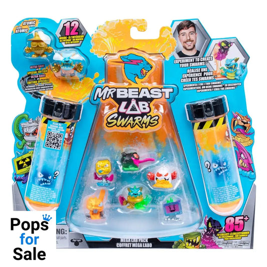 Mr. Beast Lab Swarms Mini Figures 12-pack Mega Lab 3 3 cm Assortment (4)