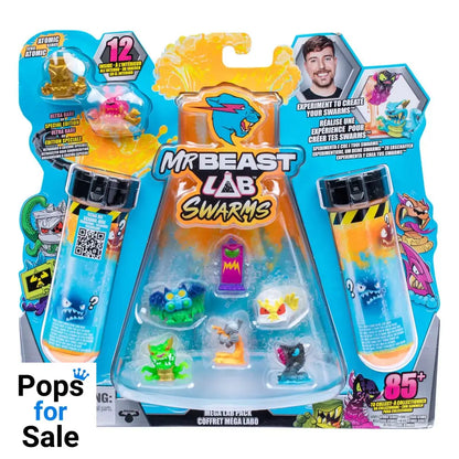 Mr. Beast Lab Swarms Mini Figures 12-pack Mega Lab 4 3 cm Assortment (4) Mini-figures