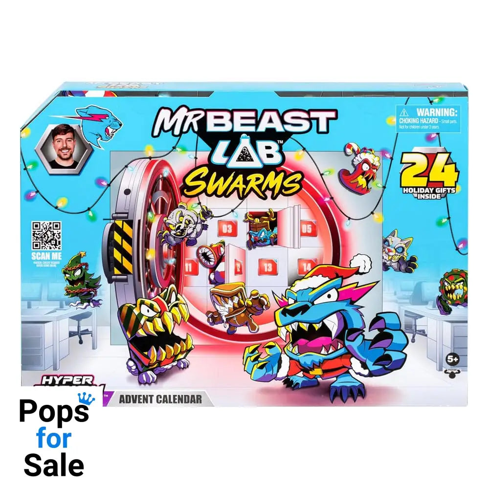 Mr. Beast Lab Swarms Mini Figures 2-pack 5 cm Assortment (6) Mini-figures