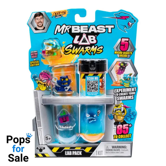 Mr. Beast Lab Swarms Series 2 Mini Figuren 5er-Pack Atomic Series 2,5 cm Mini-figures