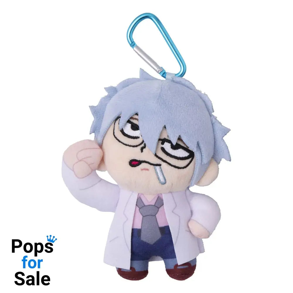 Mr. Ginpachi´s Zany Class x Okawabukubu Youth Plush Keychain Ginpachi Sakata 12 cm