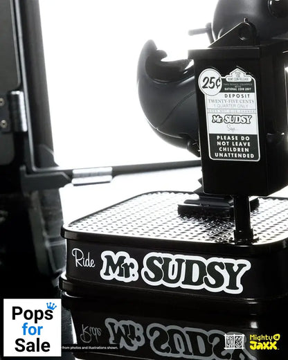 Mr Sudsy Animal Rides Blackout Edition by Jason Freeny 20 cm