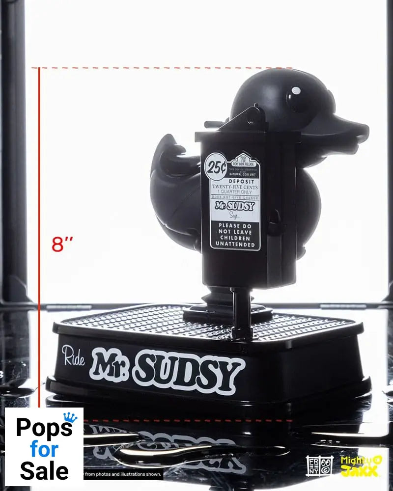 Mr Sudsy Animal Rides Blackout Edition by Jason Freeny 20 cm