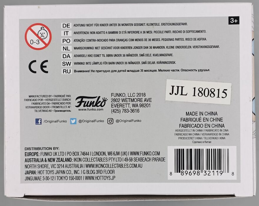 #712 Killer Frost - Glow - The Flash - 2018 Con Funko POP