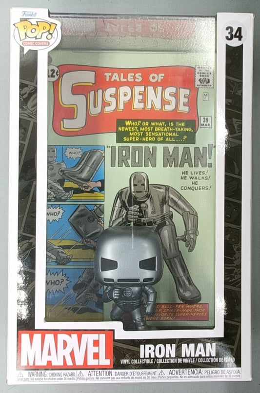 34 Iron Man (Tales of Suspense #39) - Comic Covers (Marvel) - Funko POP