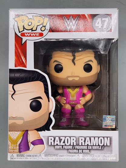#47 Razor Ramon - WWE - Box Damaged Funko POP