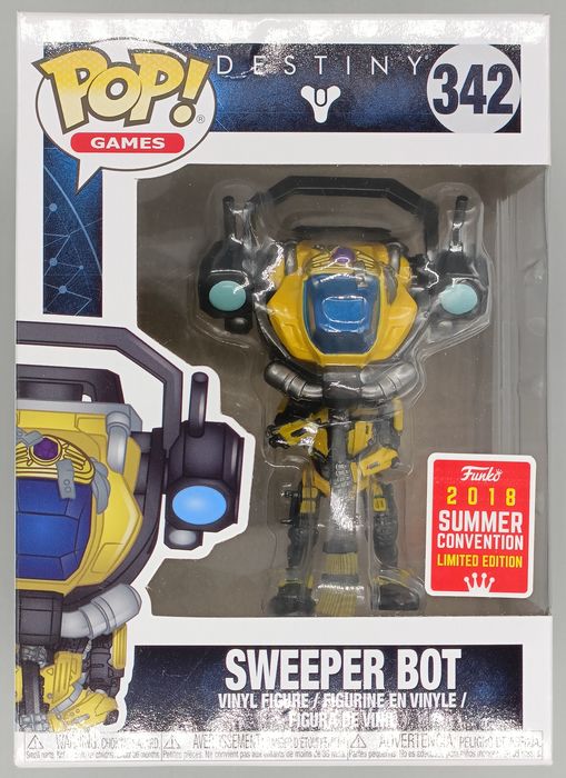 #342 Sweeper Bot - Destiny - 2018 Con - Box Damaged Funko POP