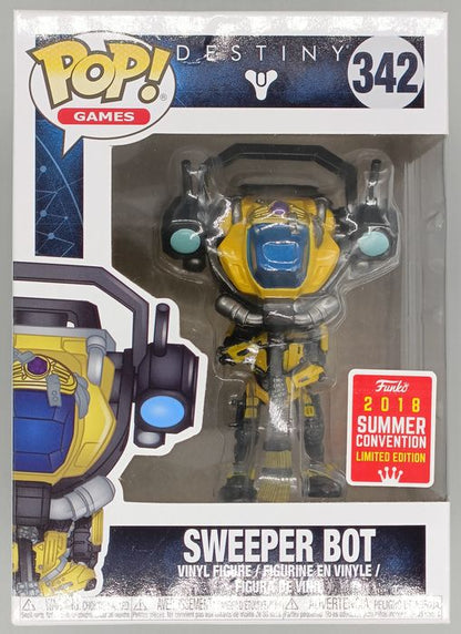 #342 Sweeper Bot - Destiny - 2018 Con - Box Damaged Funko POP