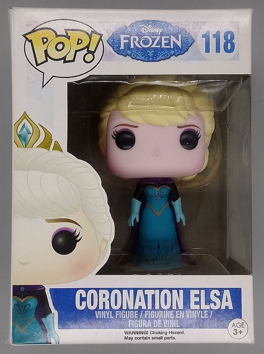 #118 Coronation Elsa - Disney Frozen - BOX DAMAGE