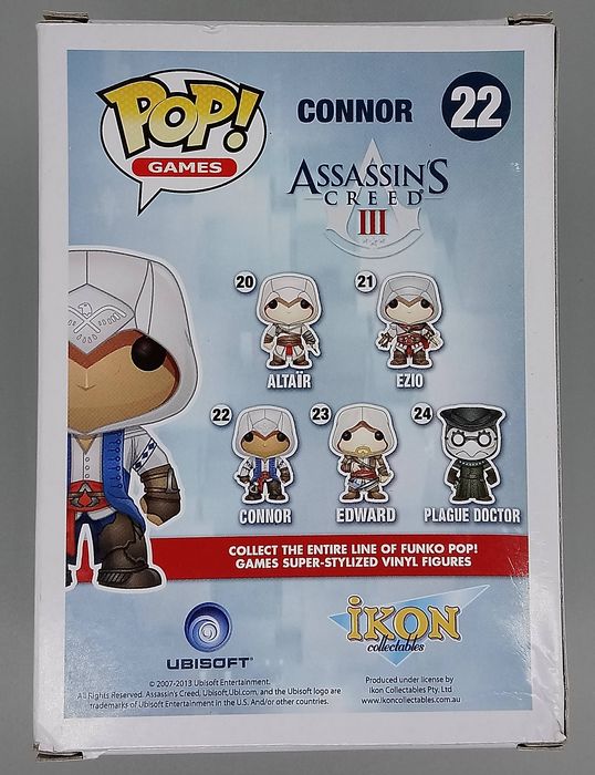 #22 Connor - Assassin's Creed III - Box Damaged Funko POP