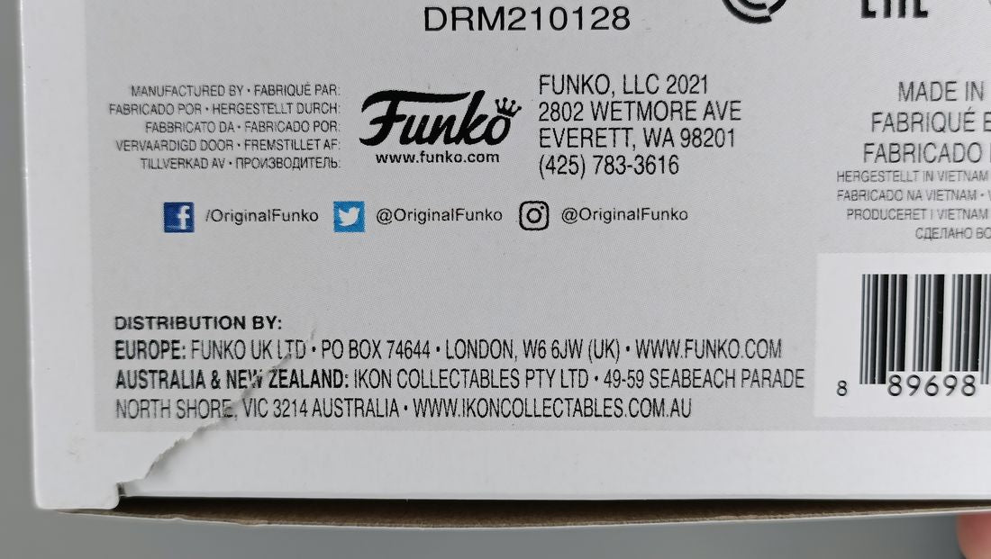 1020 Battle-Ready Kong - Godzilla Vs Kong - Funko POP - Box Damaged