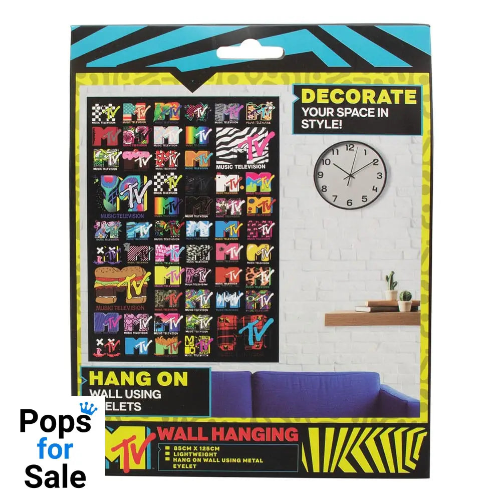 MTV Wall Banner Logos 125 x 85 cm