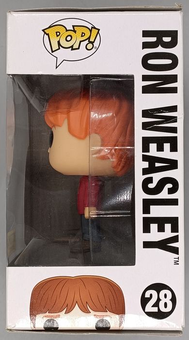 28 Ron Weasley (Sweater) - Harry Potter - Funko POP - Box Damaged