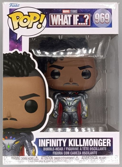 #969 Infinity Killmonger - Marvel What if...? - Box Damaged Funko POP