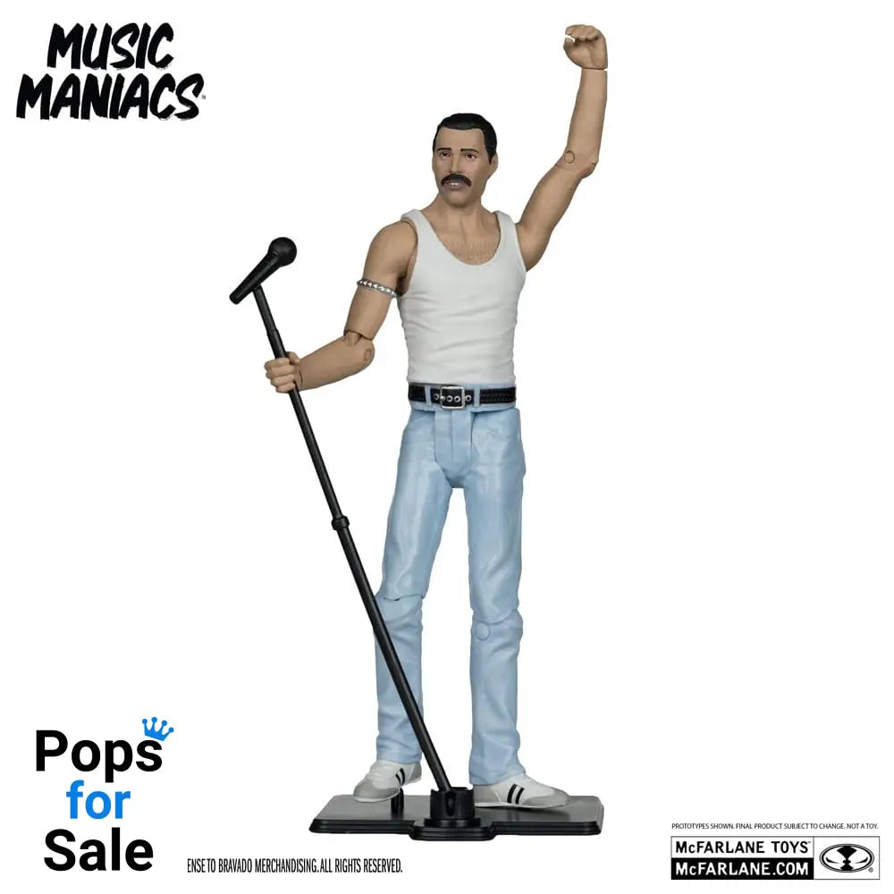 Music Maniacs Rock Action Figure Freddy Mercury 15 cm Action figures