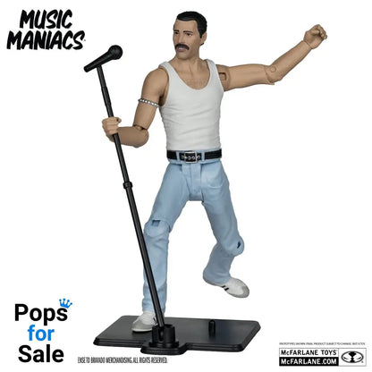 Music Maniacs Rock Action Figure Freddy Mercury 15 cm