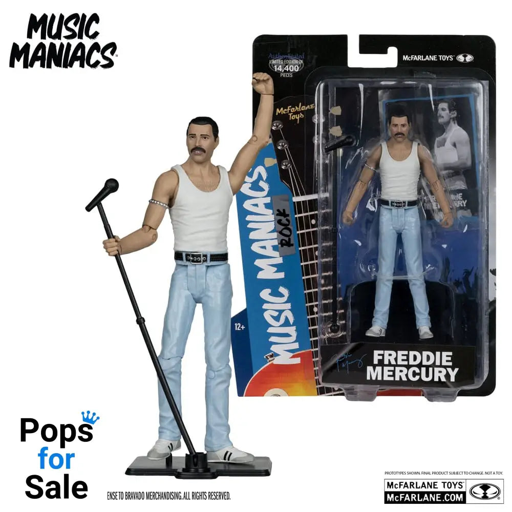 Music Maniacs Rock Action Figure Freddy Mercury 15 cm Action figures