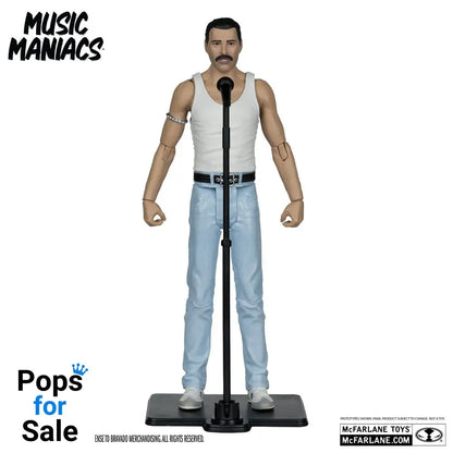 Music Maniacs Rock Action Figure Freddy Mercury 15 cm Action figures