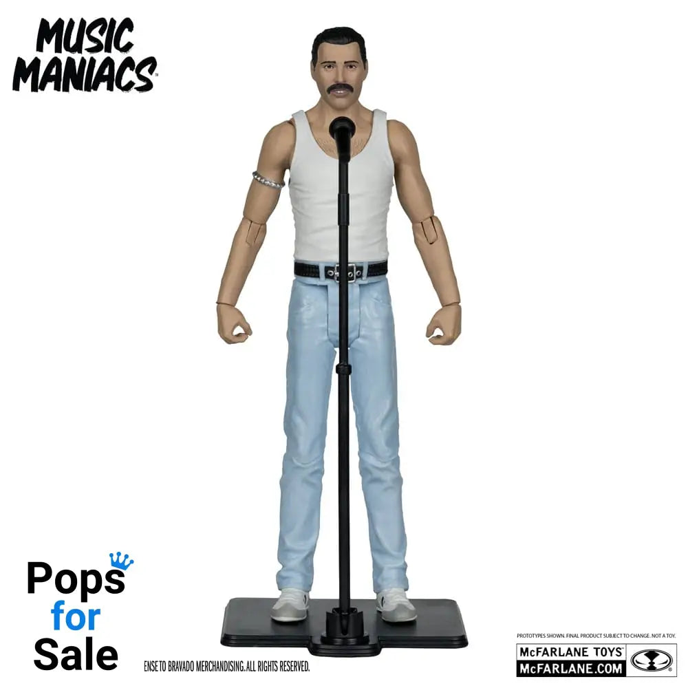 Music Maniacs Rock Action Figure Freddy Mercury 15 cm