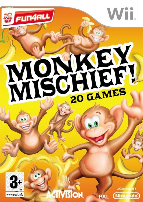 Monkey Mischief for Nintendo Wii/Wii-U - [No Manual]