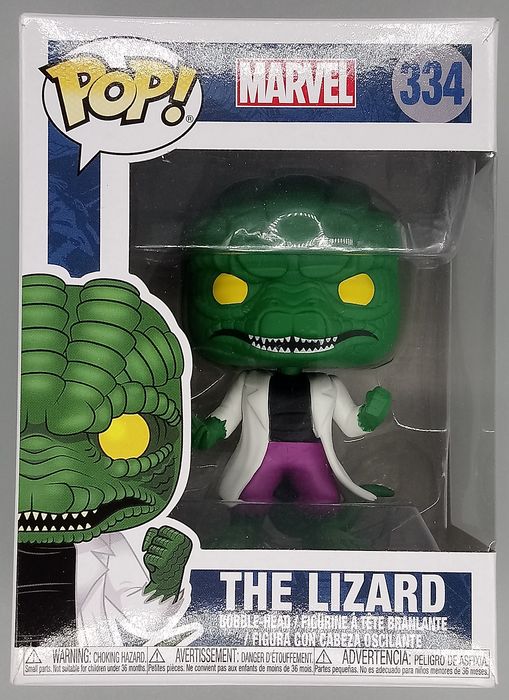334 The Lizard - Marvel Spider-Man - Funko POP - Box Damaged