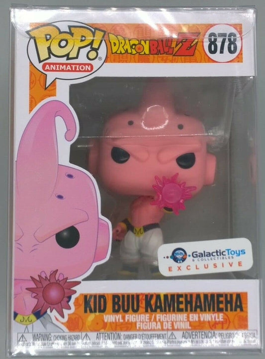 878 Kid Buu (Kamehameha) - Dragon Ball Z - Exclusive Funko POP - Box Damaged