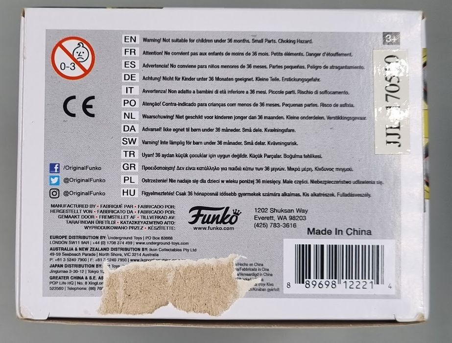 #54 The Mountain (Armored) Game of Thrones 2017 Con - Box Damaged Funko POP